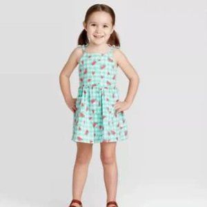 Little Girls 5T Summer Dress watermelon print